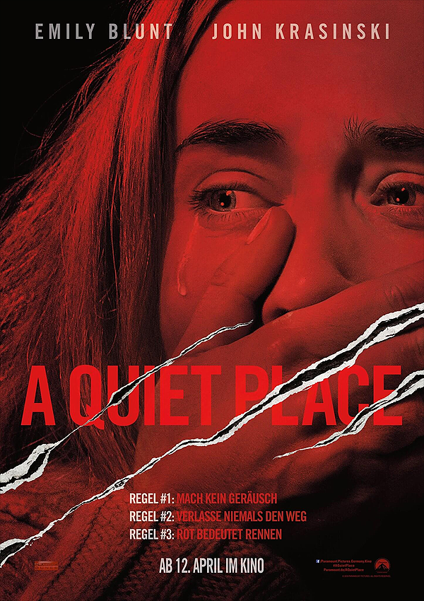 A Quiet Place - Blu-ray DVD Cover FSK 16
