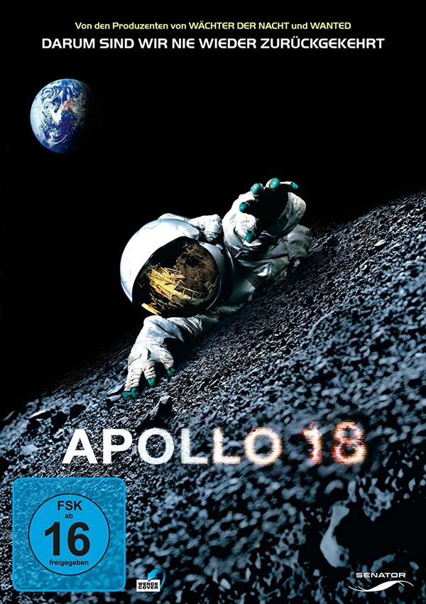 Apollo 18 - Blu-ray DVD Cover FSK 16