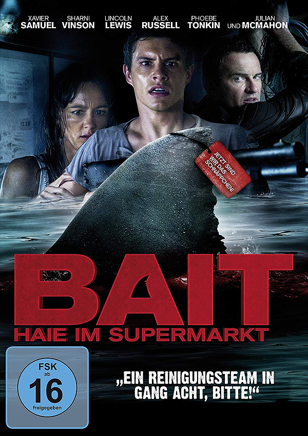 Bait 3D - DVD Blu-ray Cover FSK 16
