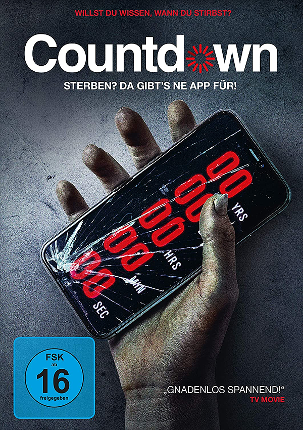 Countdown - DVD Blu-ray Cover FSK 16