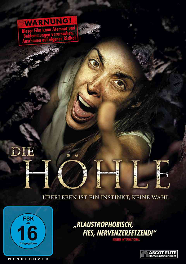 Die Höhle - Blu-ray DVD Cover FSK 16