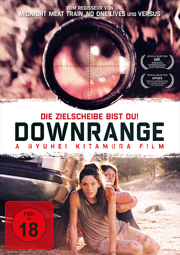 Downrange - Blu-ray DVD Cover FSK 16