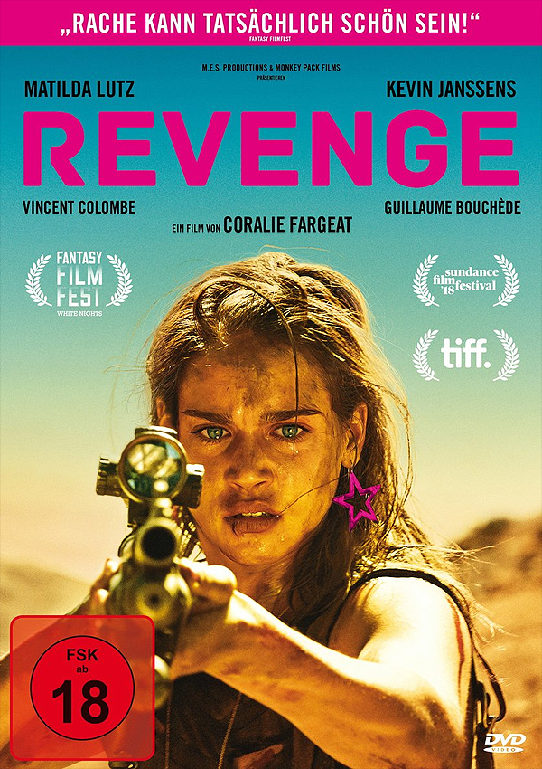 Revenge - Blu-ray DVD Cover FSK 18