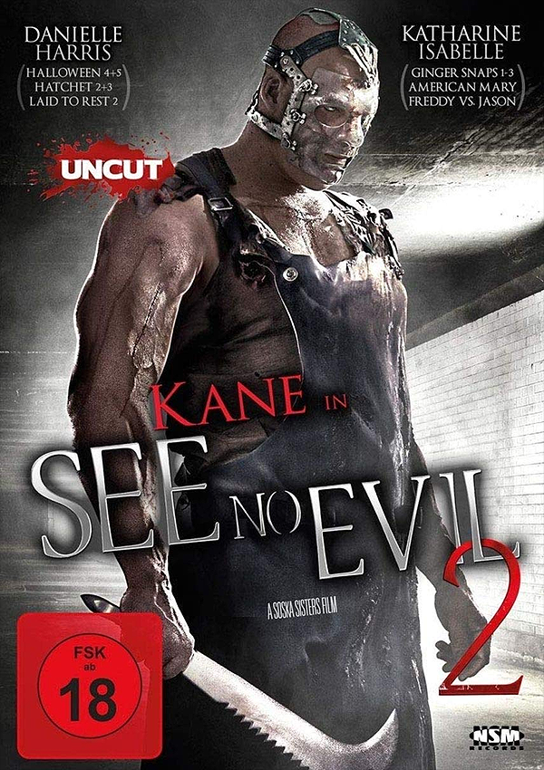 See No Evil 2 - Blu-ray DVD Cover FSK 18