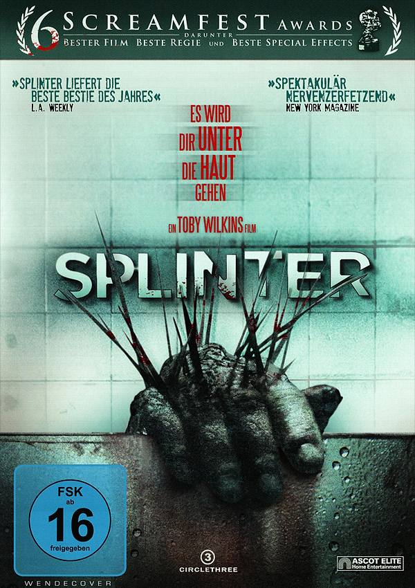 Splinter - Blu-ray DVD Cover FSK 16