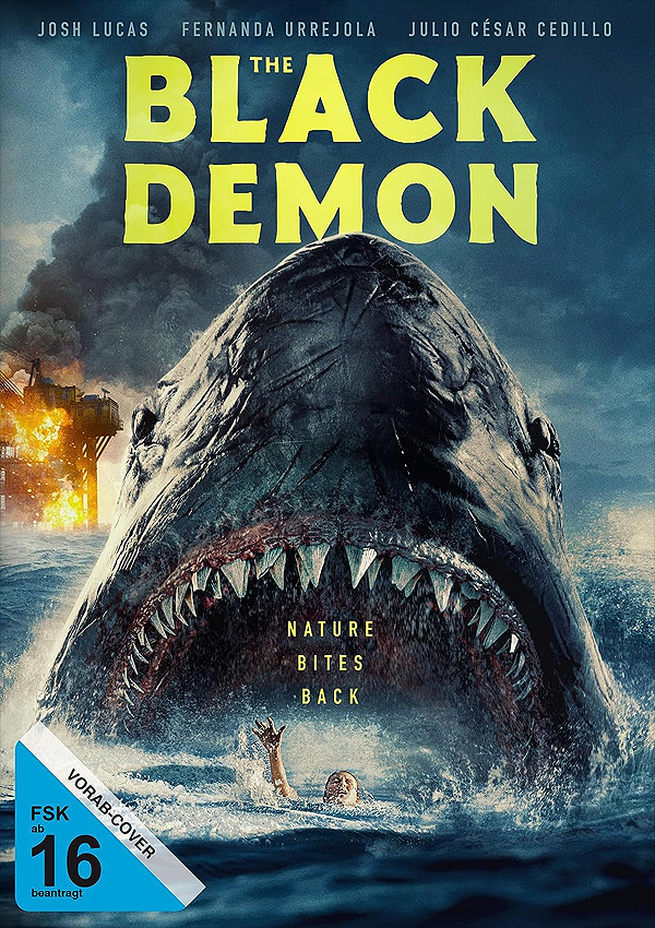 The Black Demon - DVD Blu-ray Cover FSK 16