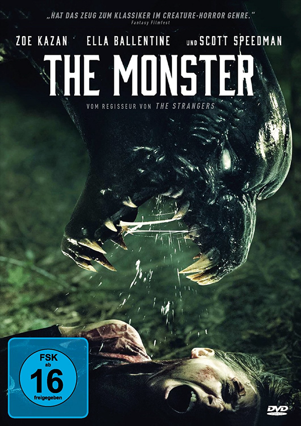 The Monster - DVD Blu-ray Cover FSK 16