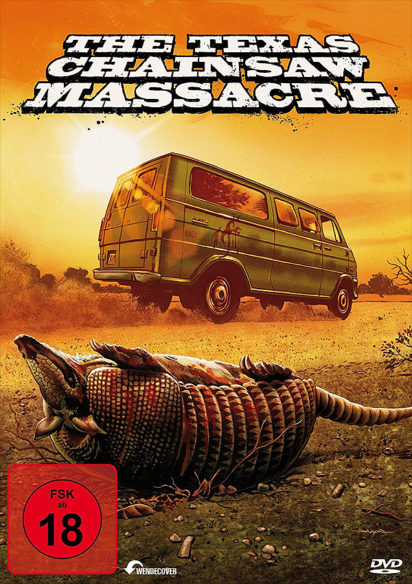 The Texas Chainsaw Massacre - Remastered Blu-ray DVD Cover FSK 18